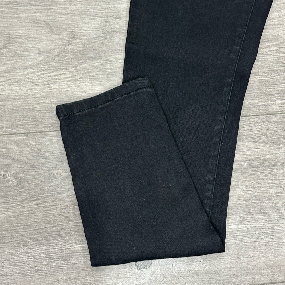 Women's Simply Vera Wang 2 XS Ankle Jeans Denim Black Skinny Stretch Slender - Picture 5 of 9